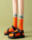 Girls 6-12 Years Days of the week Sat-Fri Cotton Socks 7 Pairs sporty casual socks